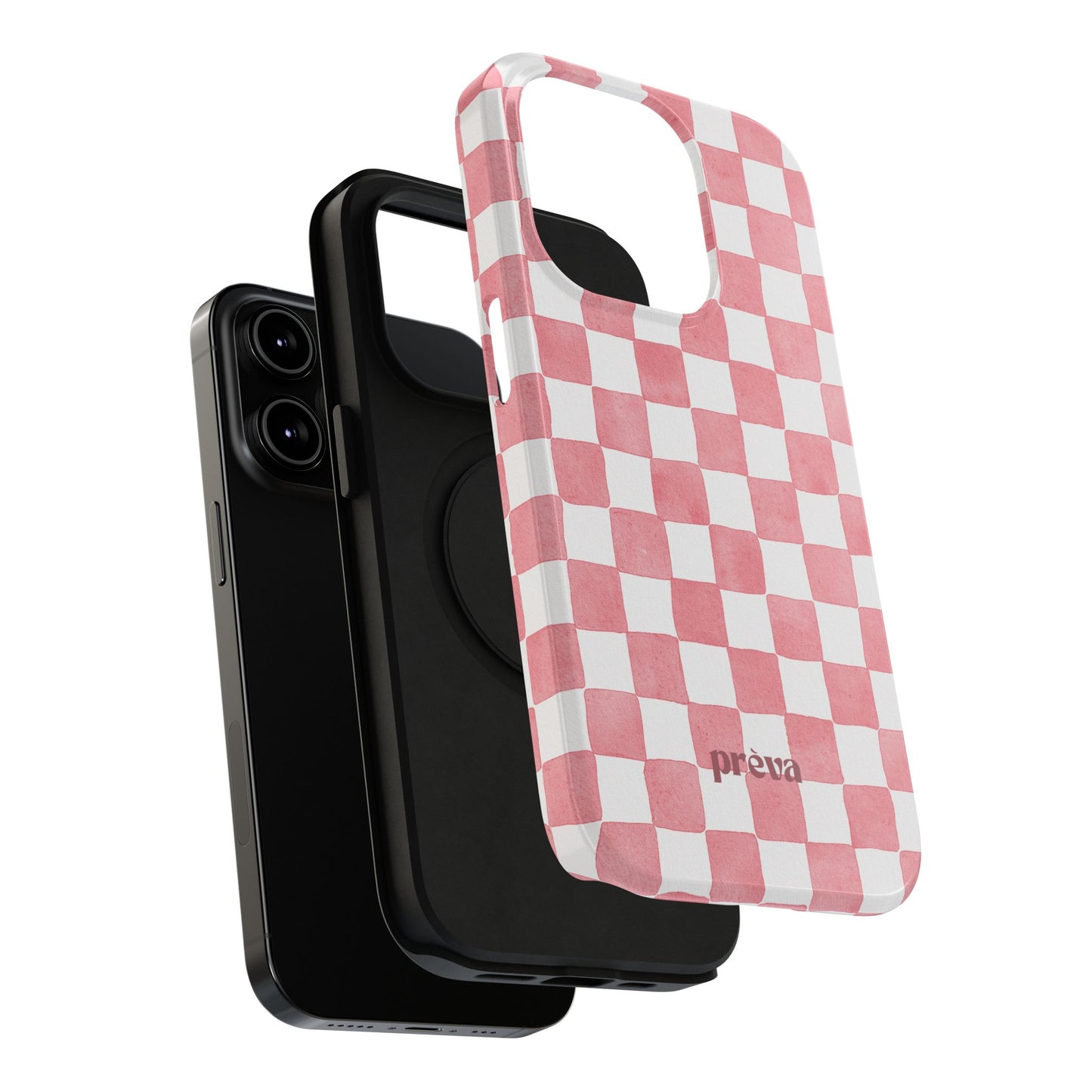 Pink Checkers Phone Case