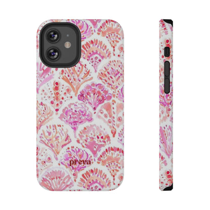 Pink Shell Watercolor Phone Case