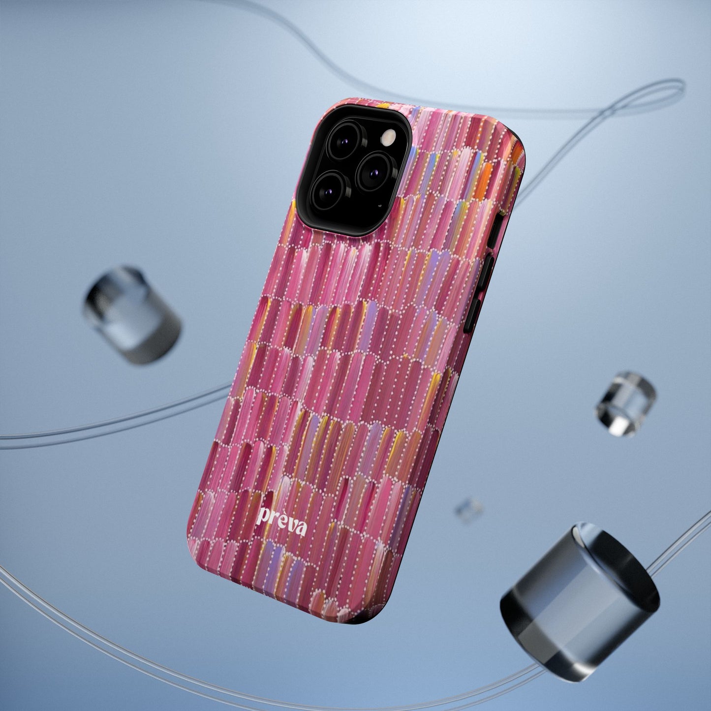 Pink Brushstroke Phone Case