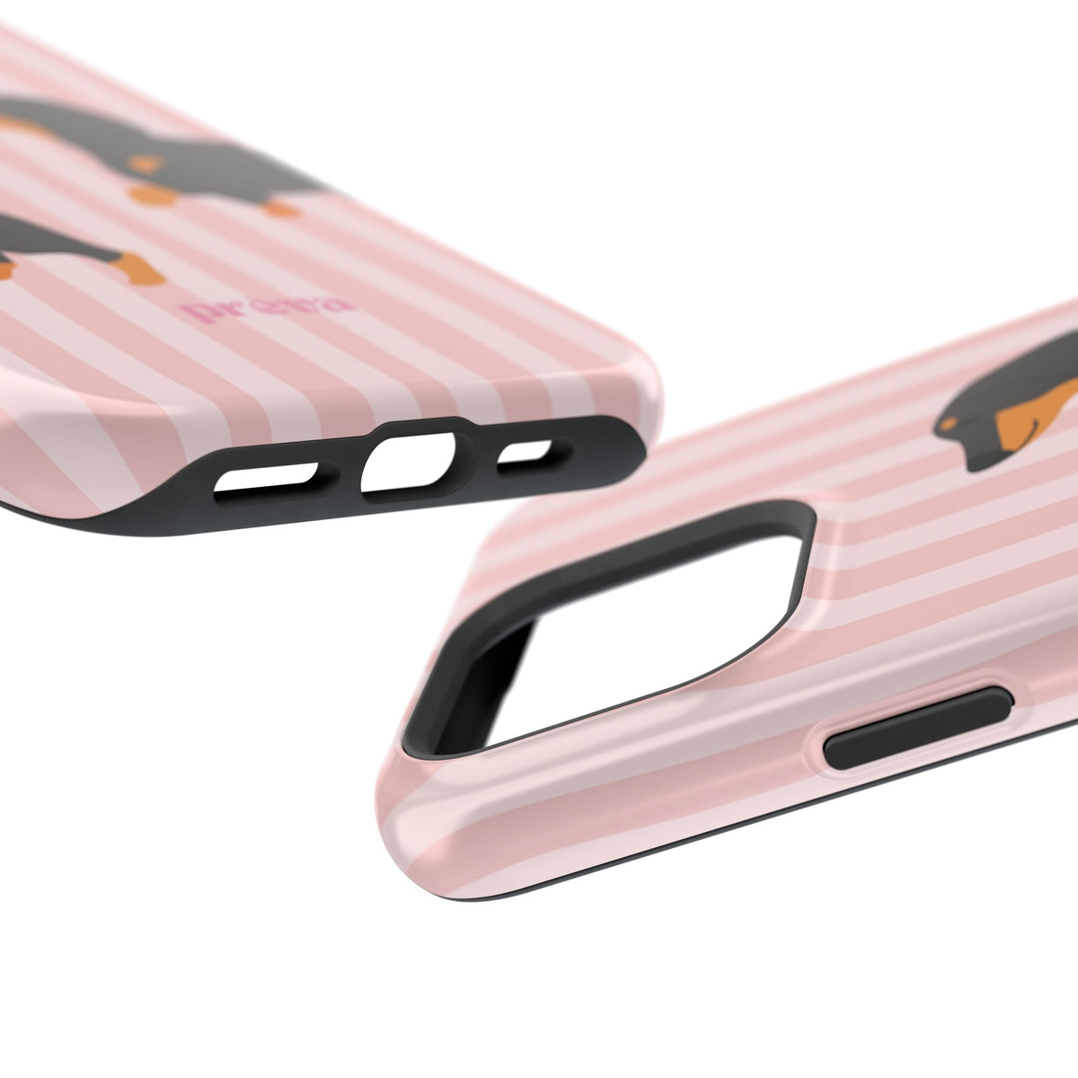 Dachshund Pink Stripes