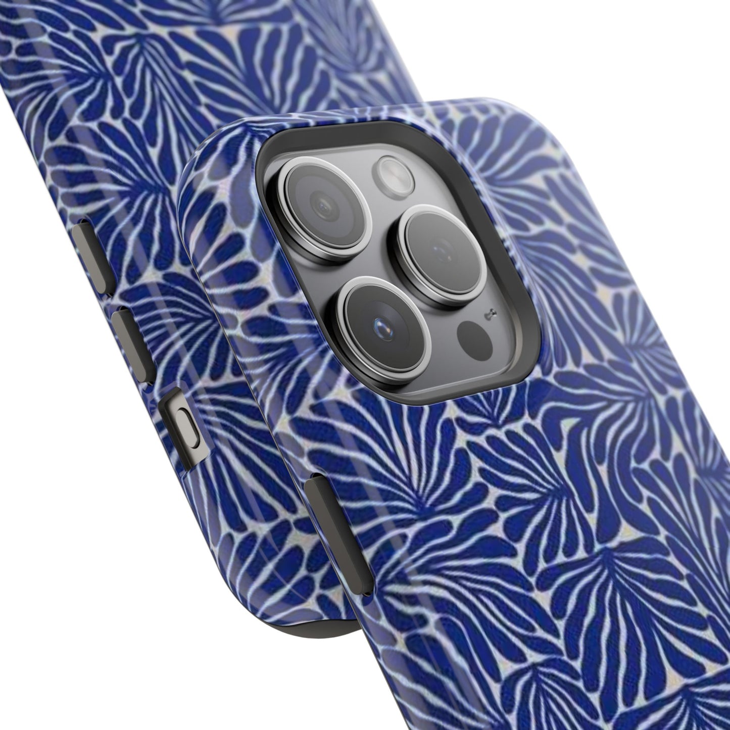 Blue Abstract Greek Phone Case