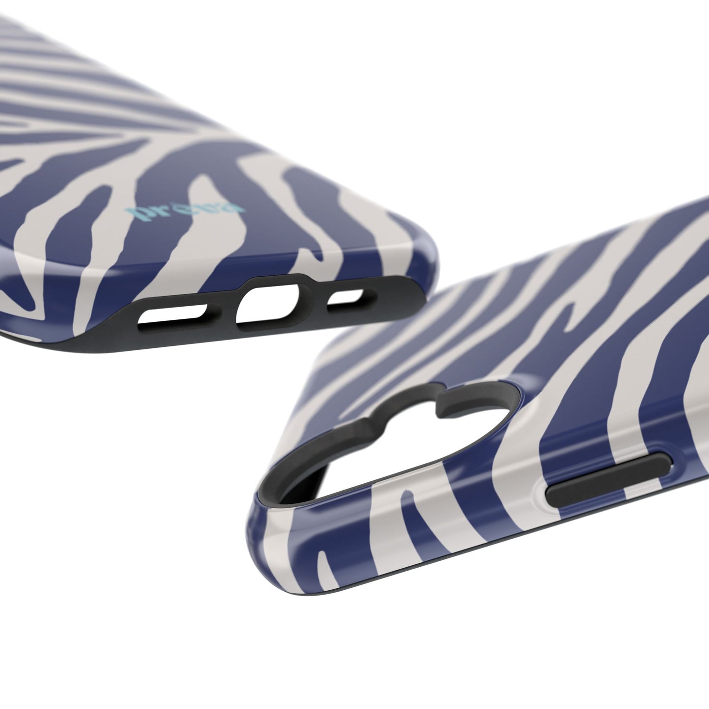 Blue Zebra Phone Case