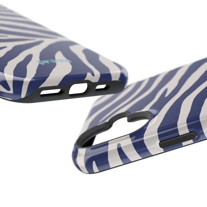 Blue Zebra Phone Case
