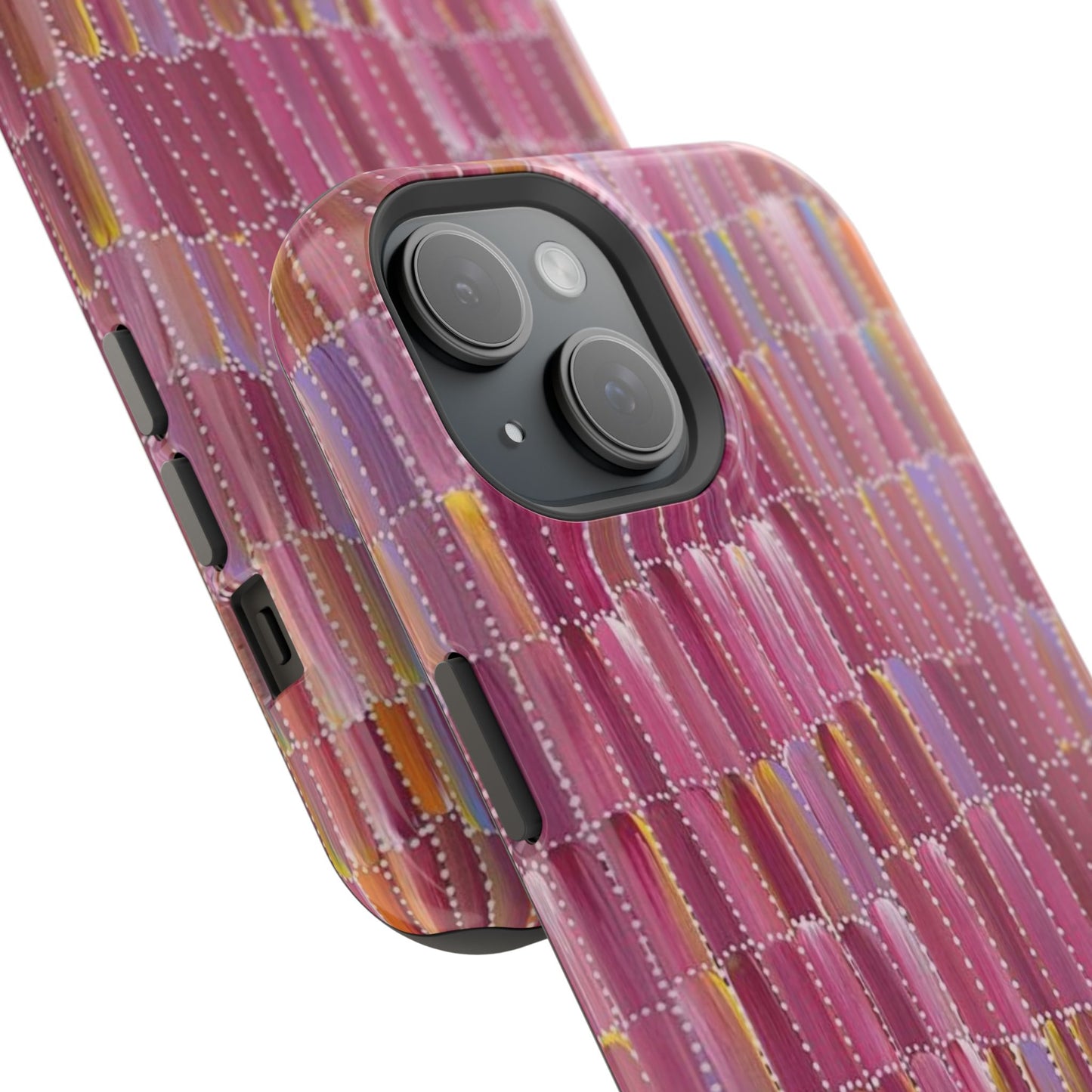Pink Brushstroke Phone Case