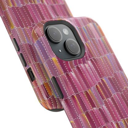 Pink Brushstroke Phone Case