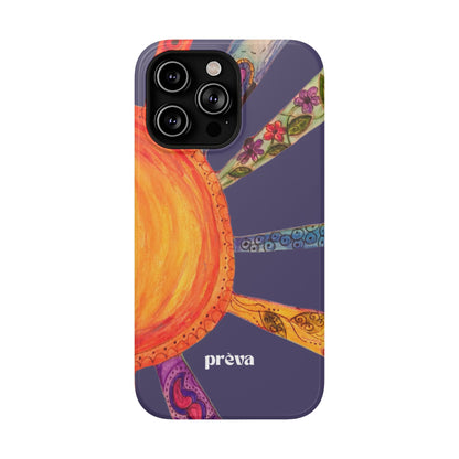 Purple Cancun Sun Phone Case