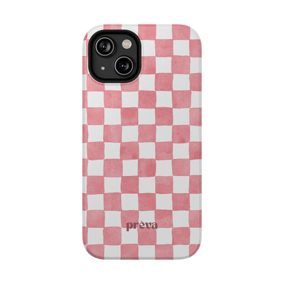 Pink Checkers Phone Case