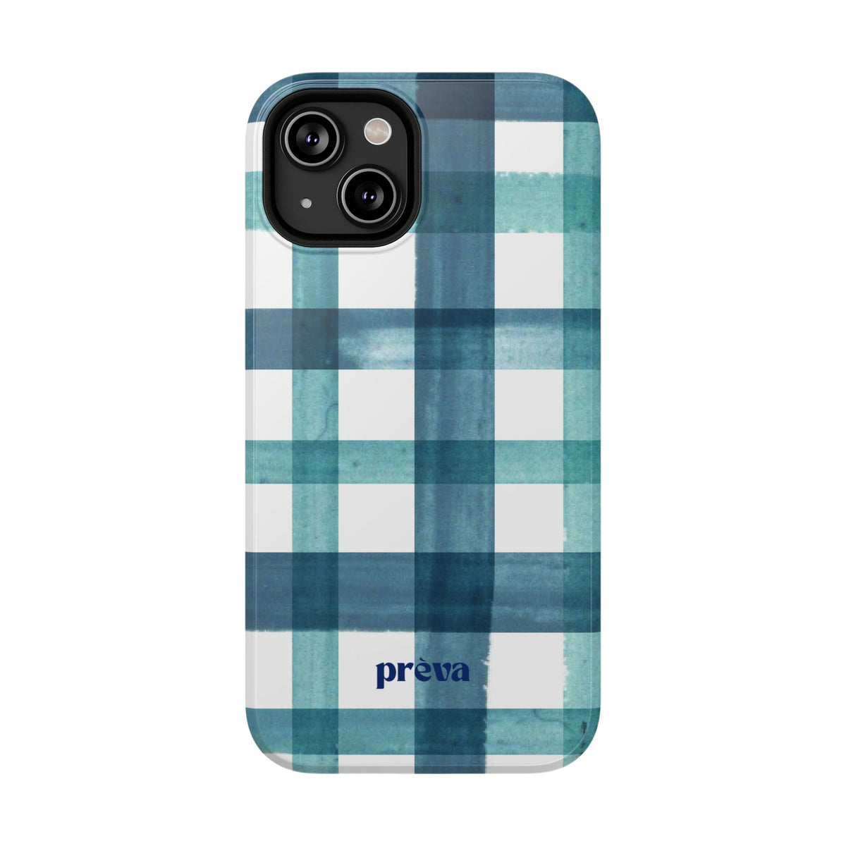 Teal Plaid Phone Case