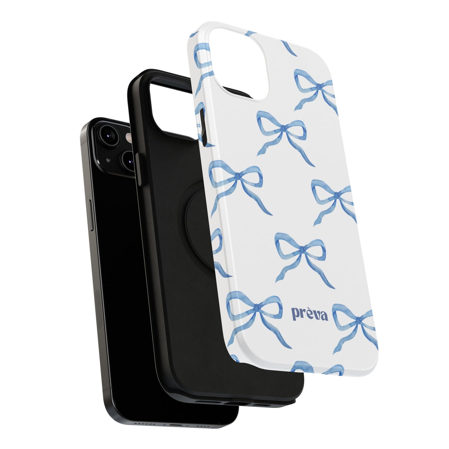 Blue Bow Phone Case