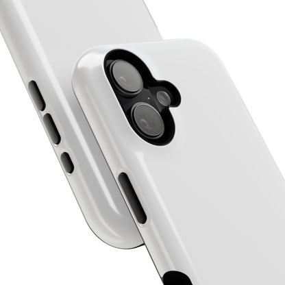 White & Grey Phone Case