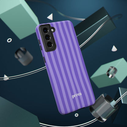 Lavender Stripes Phone Case