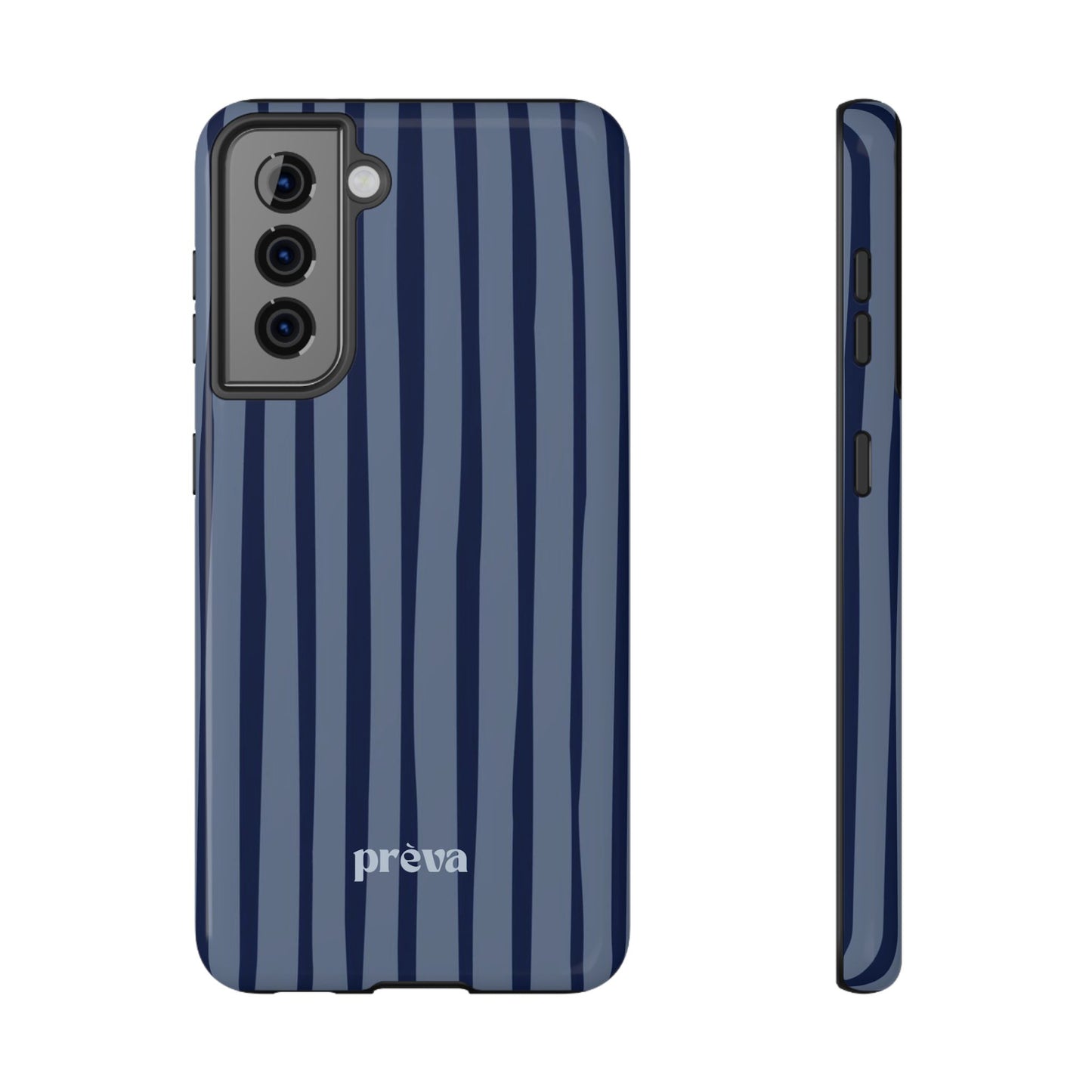 Navy Stripe Phone Case