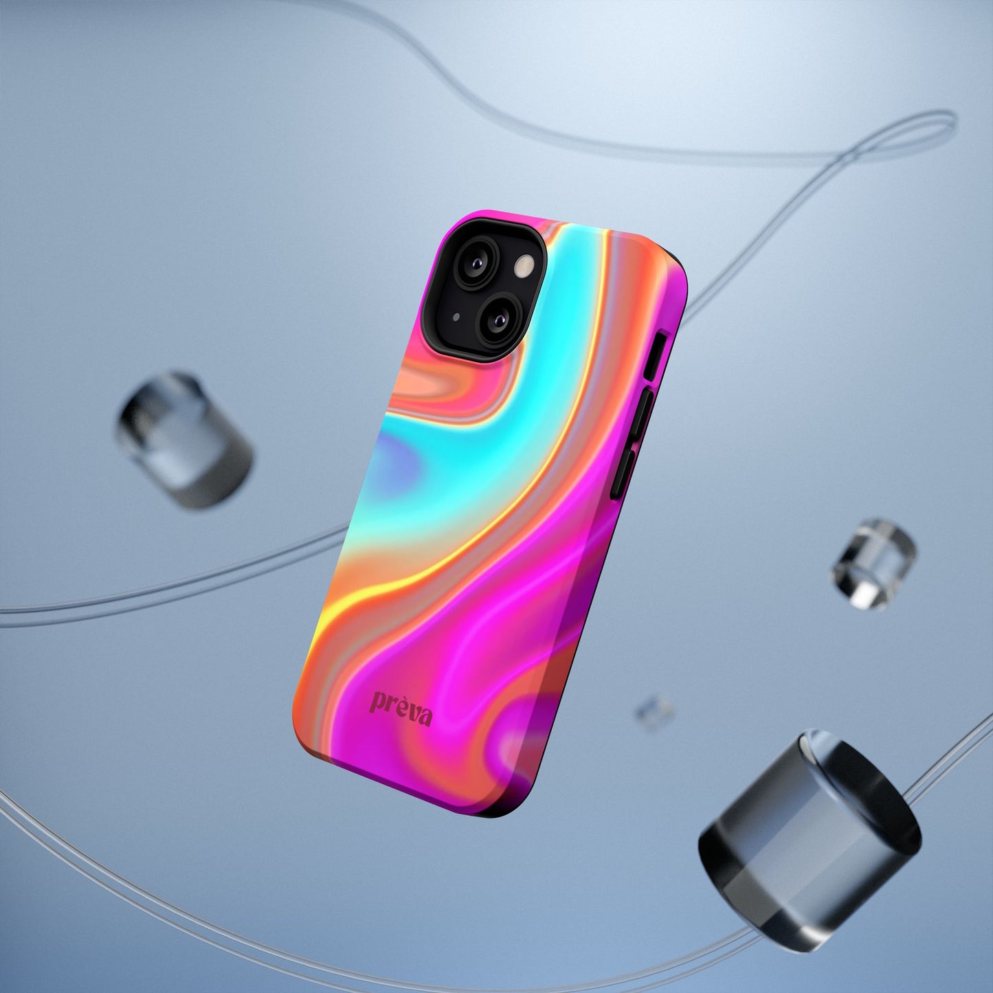 Iridescent Swirl Phone Case