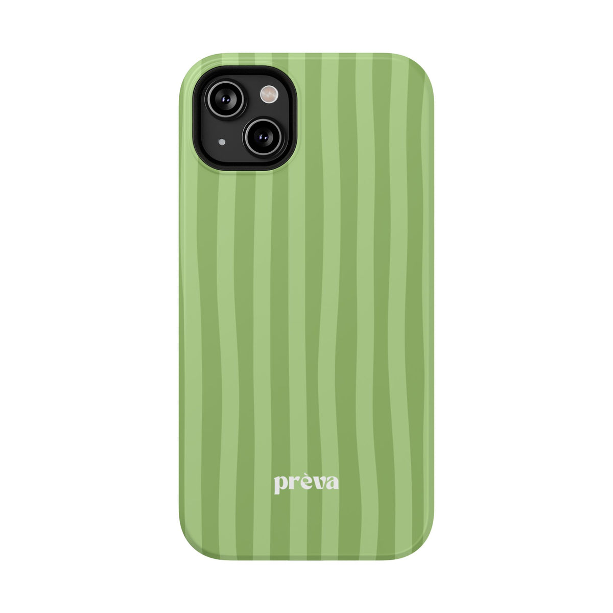 Light Green Stripes Phone Case