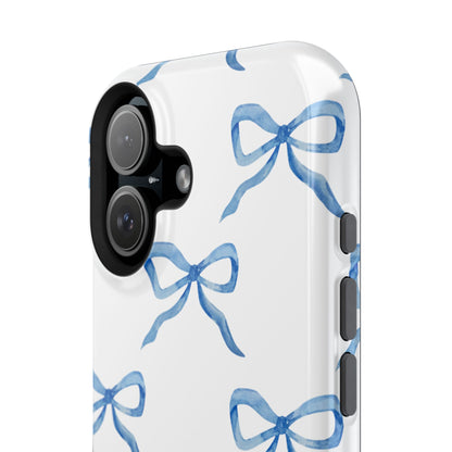 Blue Bow Phone Case