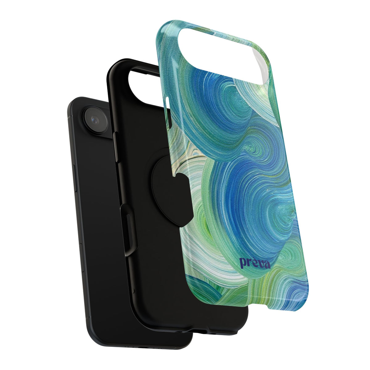 Swirling Ocean Impact-Resistant Phone Case