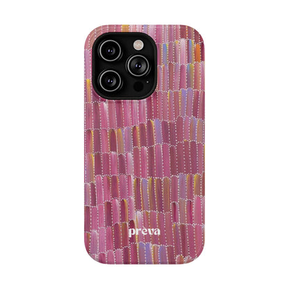 Pink Brushstroke Phone Case