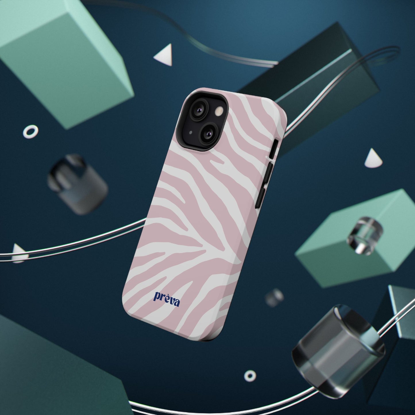 Pink Zebra Phone Case