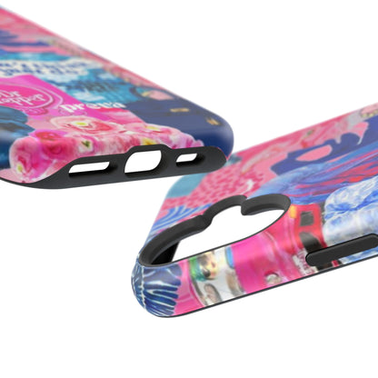 Vibrant Galaxy Collage Phone Case