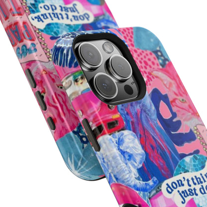 Vibrant Galaxy Collage Phone Case