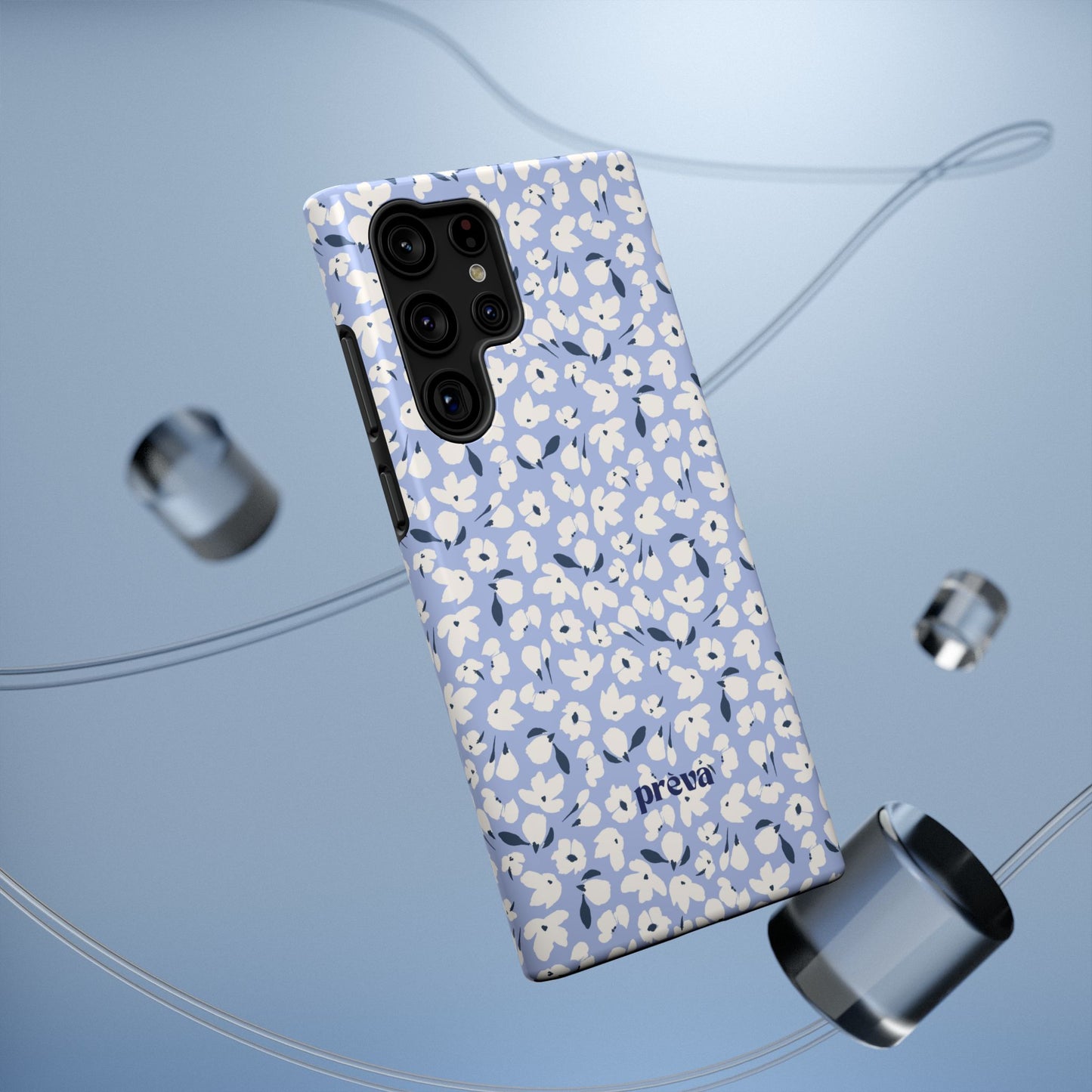 Petals On Blue Phone Case