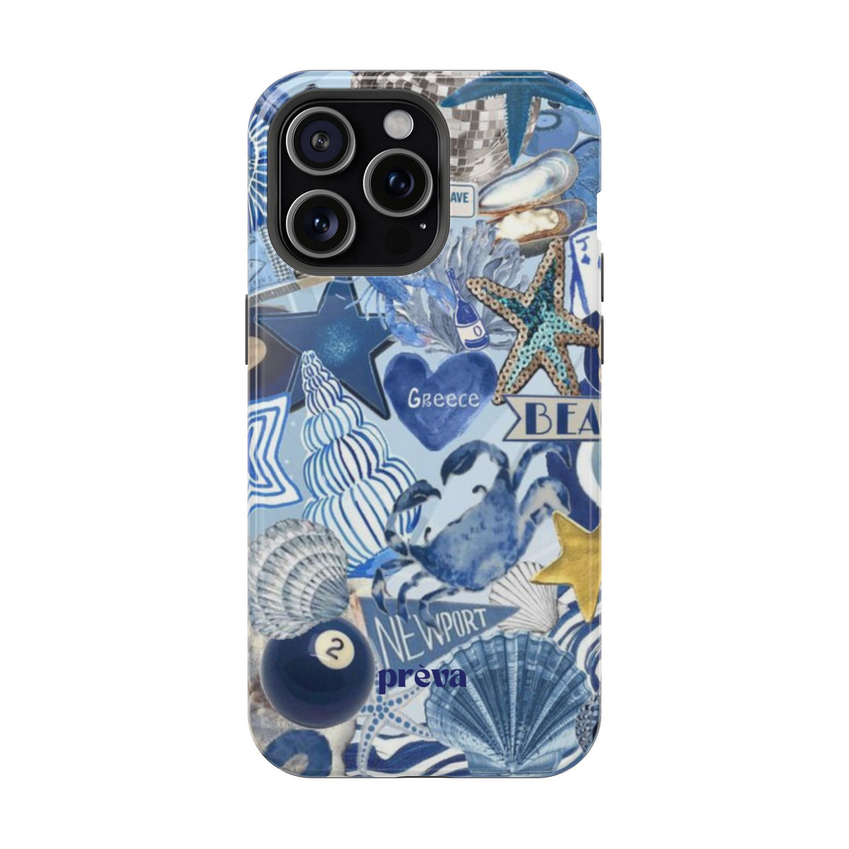 Coastal Collage Phone Case