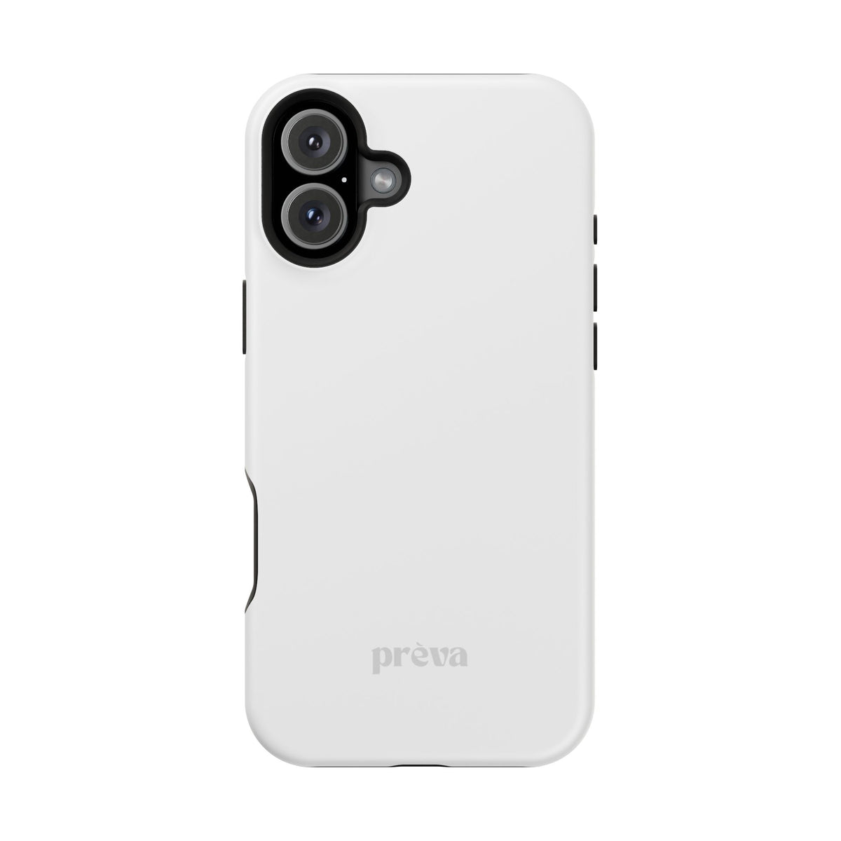 White & Grey Phone Case