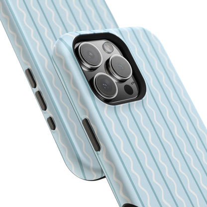 Blue Island Stripes Phone Case