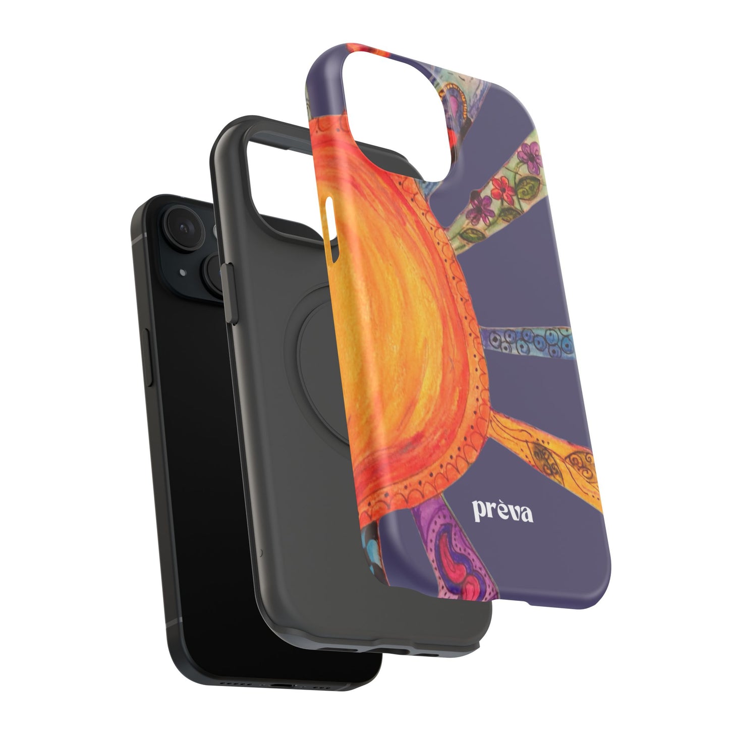 Purple Cancun Sun Phone Case