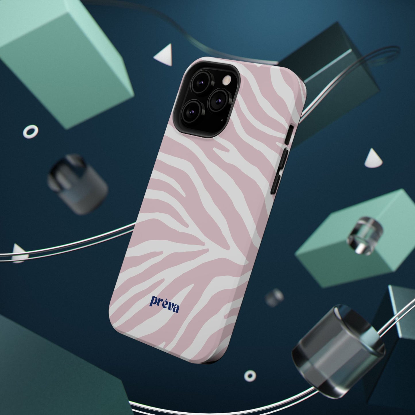 Pink Zebra Phone Case