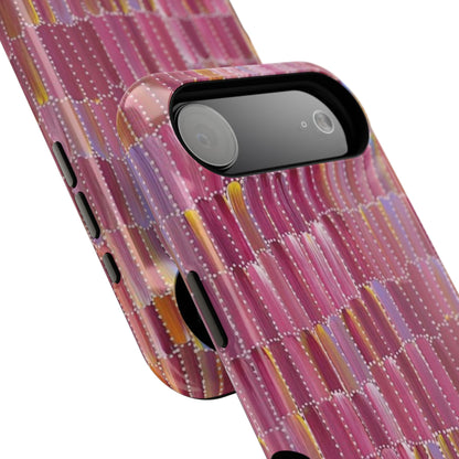 Pink Brushstroke Phone Case