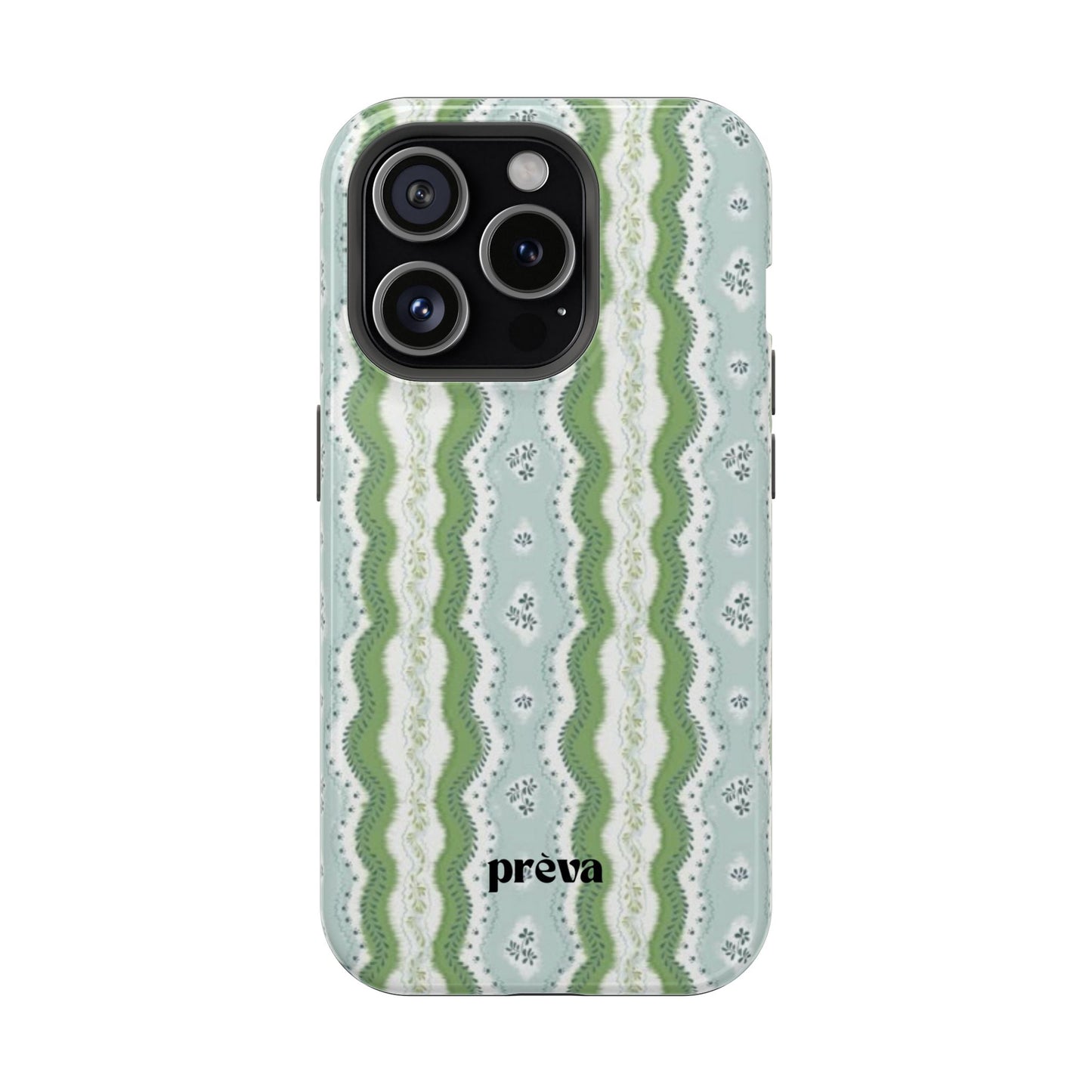 Green Waves Phone Case