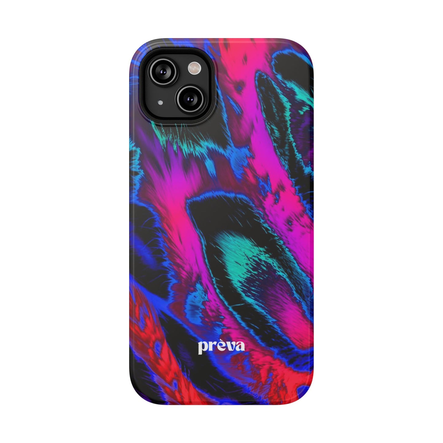 Neon Swirl Phone Case