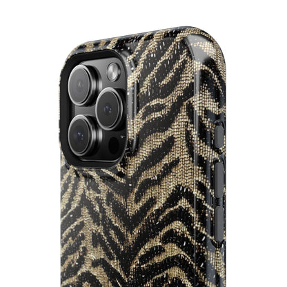 Phone Case — Impact‑Resistant Tiger Print Rug Texture