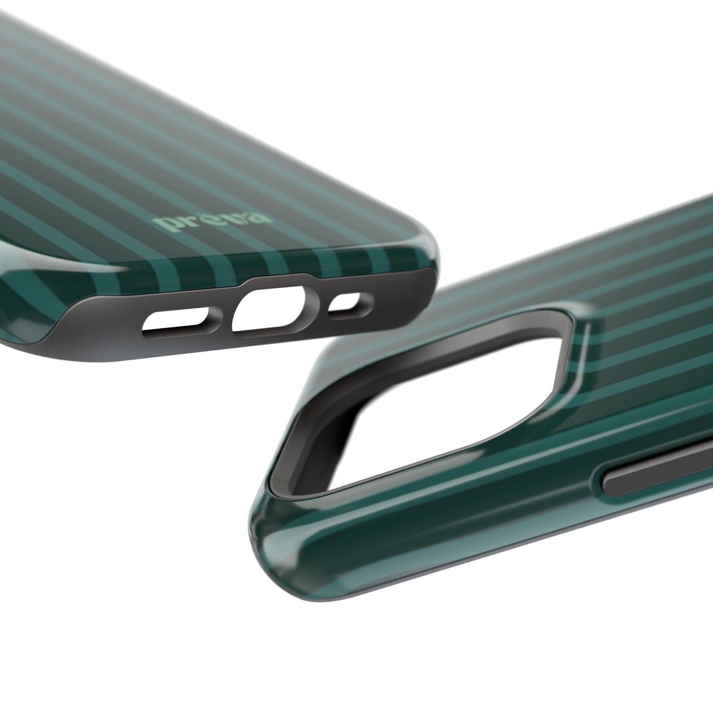 Striped Green Phone Case