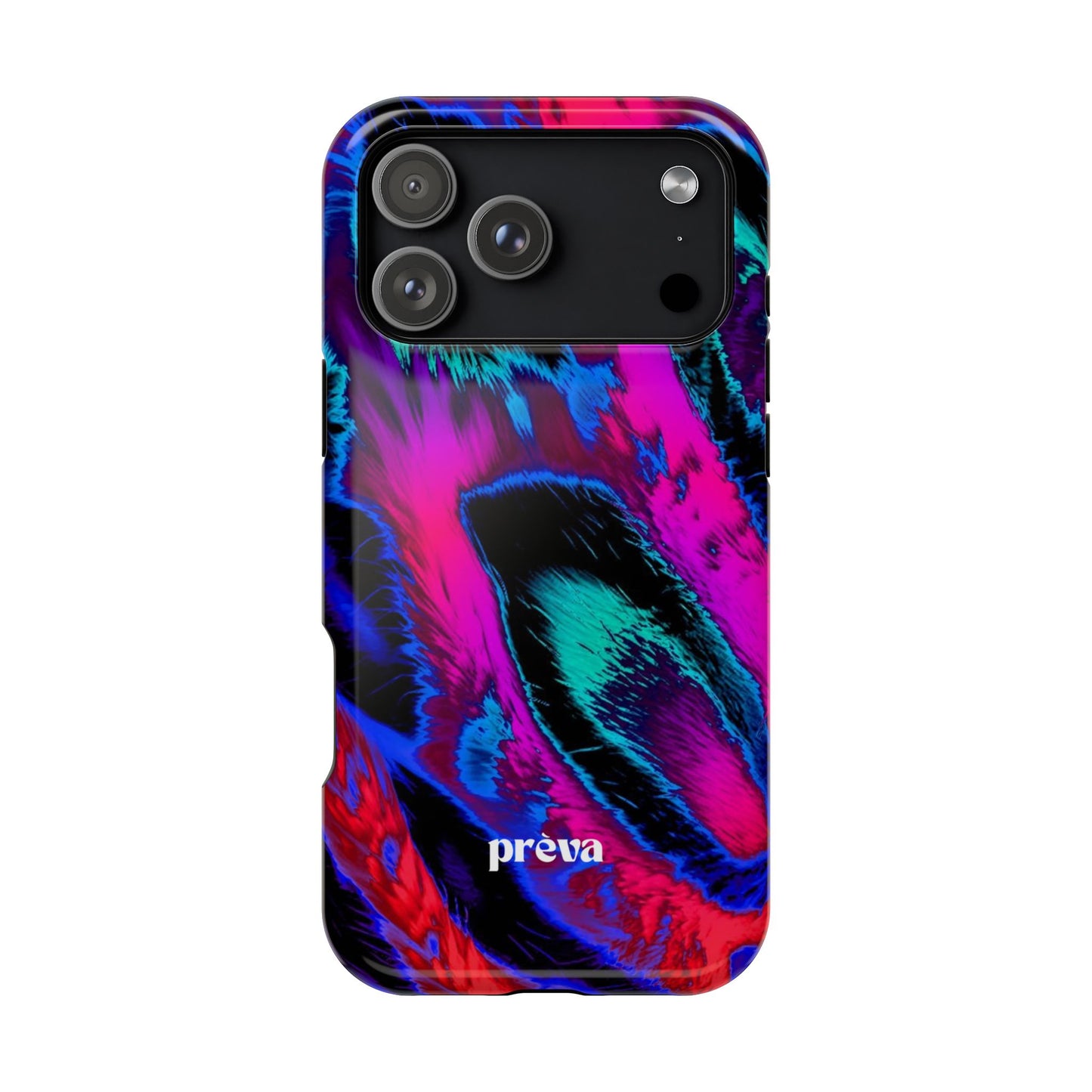 Neon Swirl Phone Case