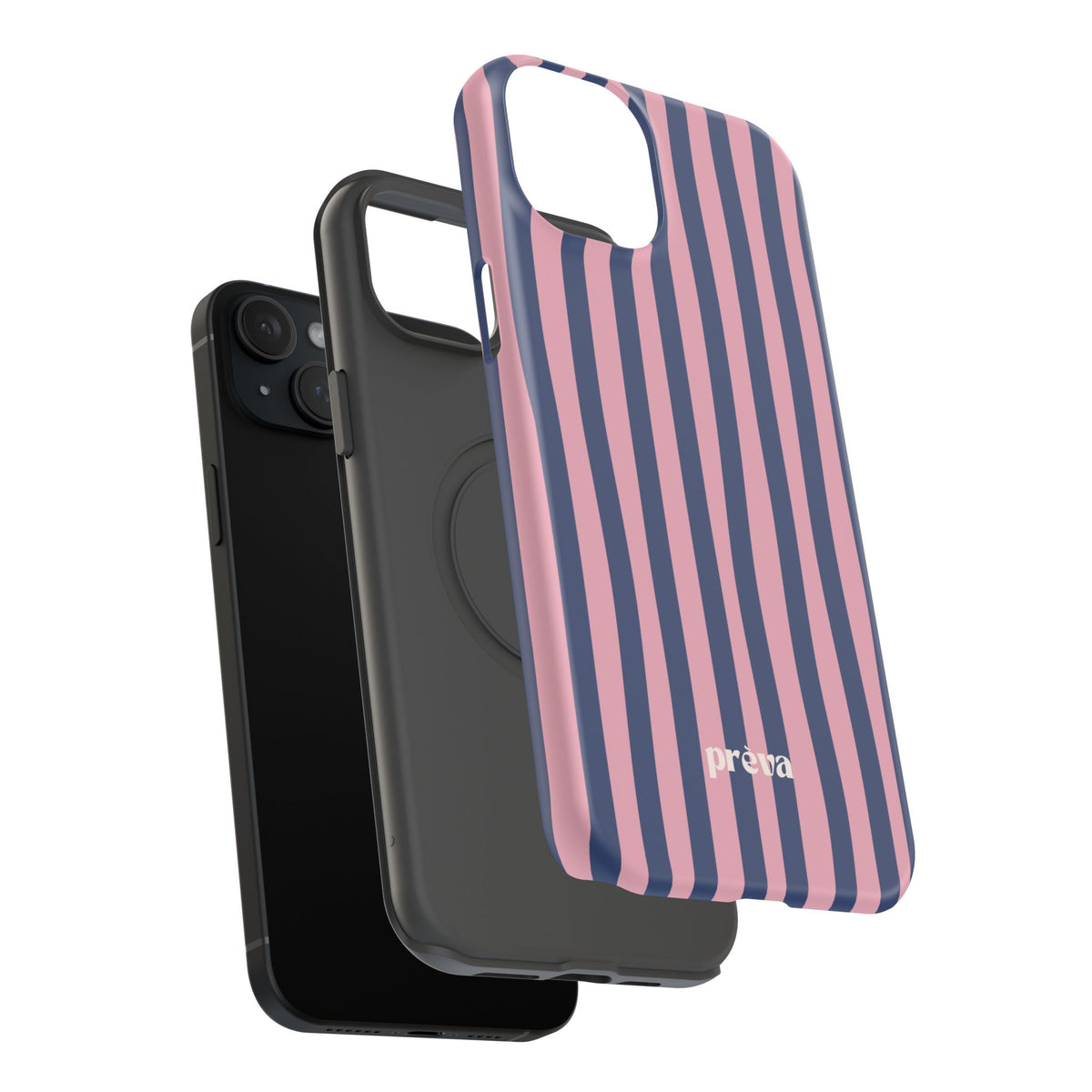 Blue and Pink Stripes Case