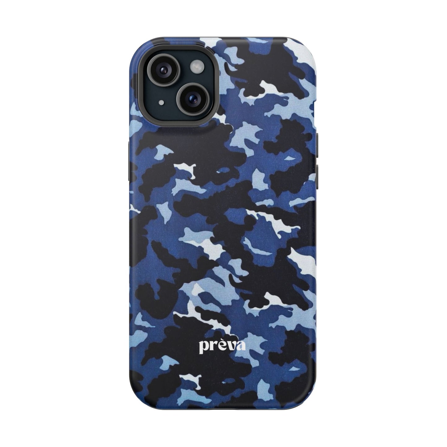 Blue Camo Phone Case