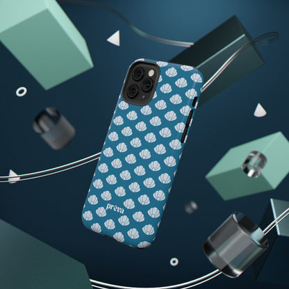 Shellfull teal Phone Case
