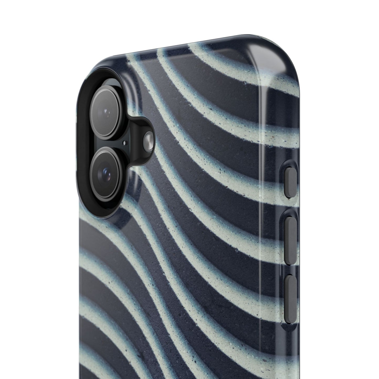 Navy Waves Phone Case