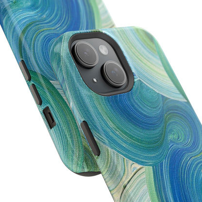 Swirling Ocean Impact-Resistant Phone Case