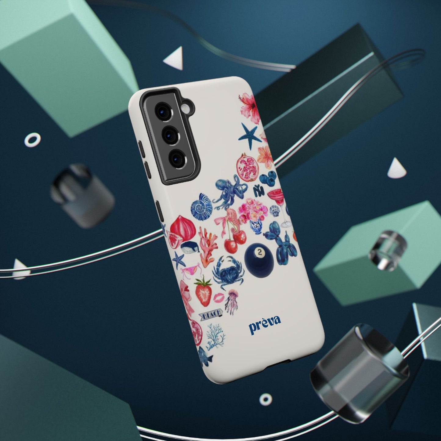 Collage Wave Phone Case