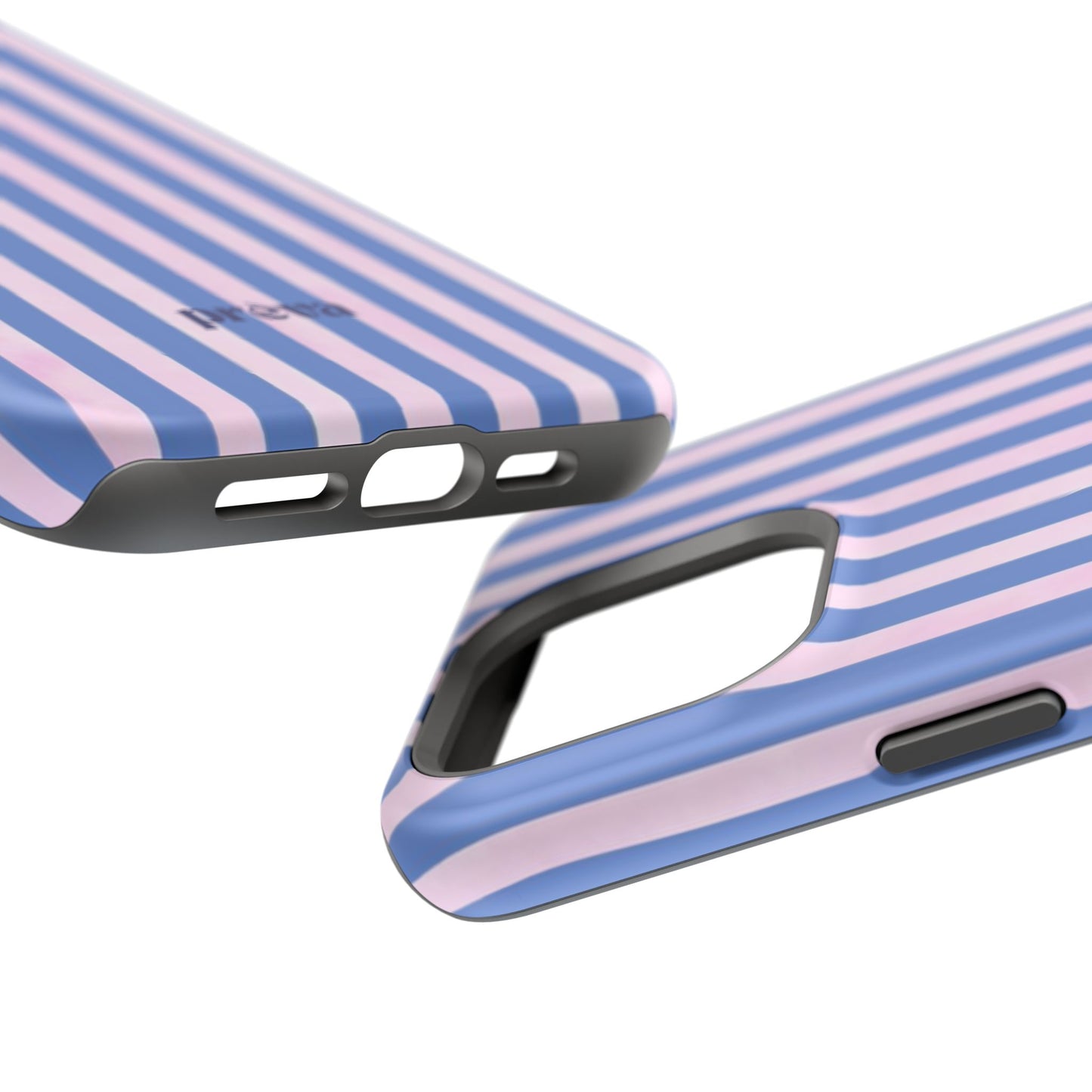 Striped Purple and Pink Phone Case