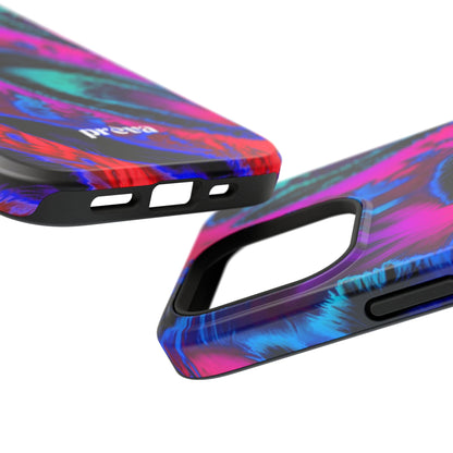 Neon Swirl Phone Case