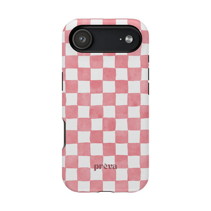 Pink Checkers Phone Case