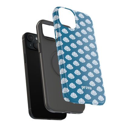Shellfull teal Phone Case