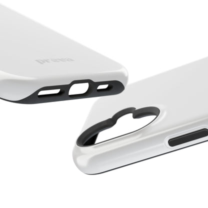 White & Grey Phone Case