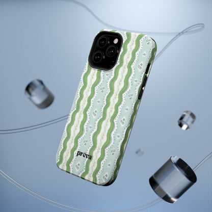 Green Waves Phone Case