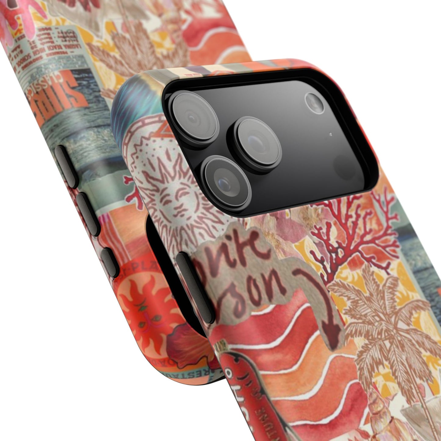 Vintage Floral Collage Phone Case