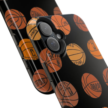 Black Basketball Phone Case